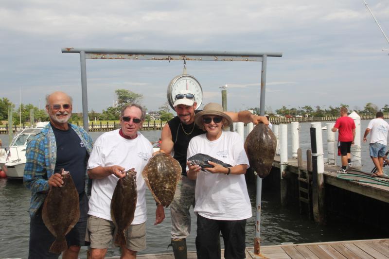 weighing in for FIshing for a cure 2014
